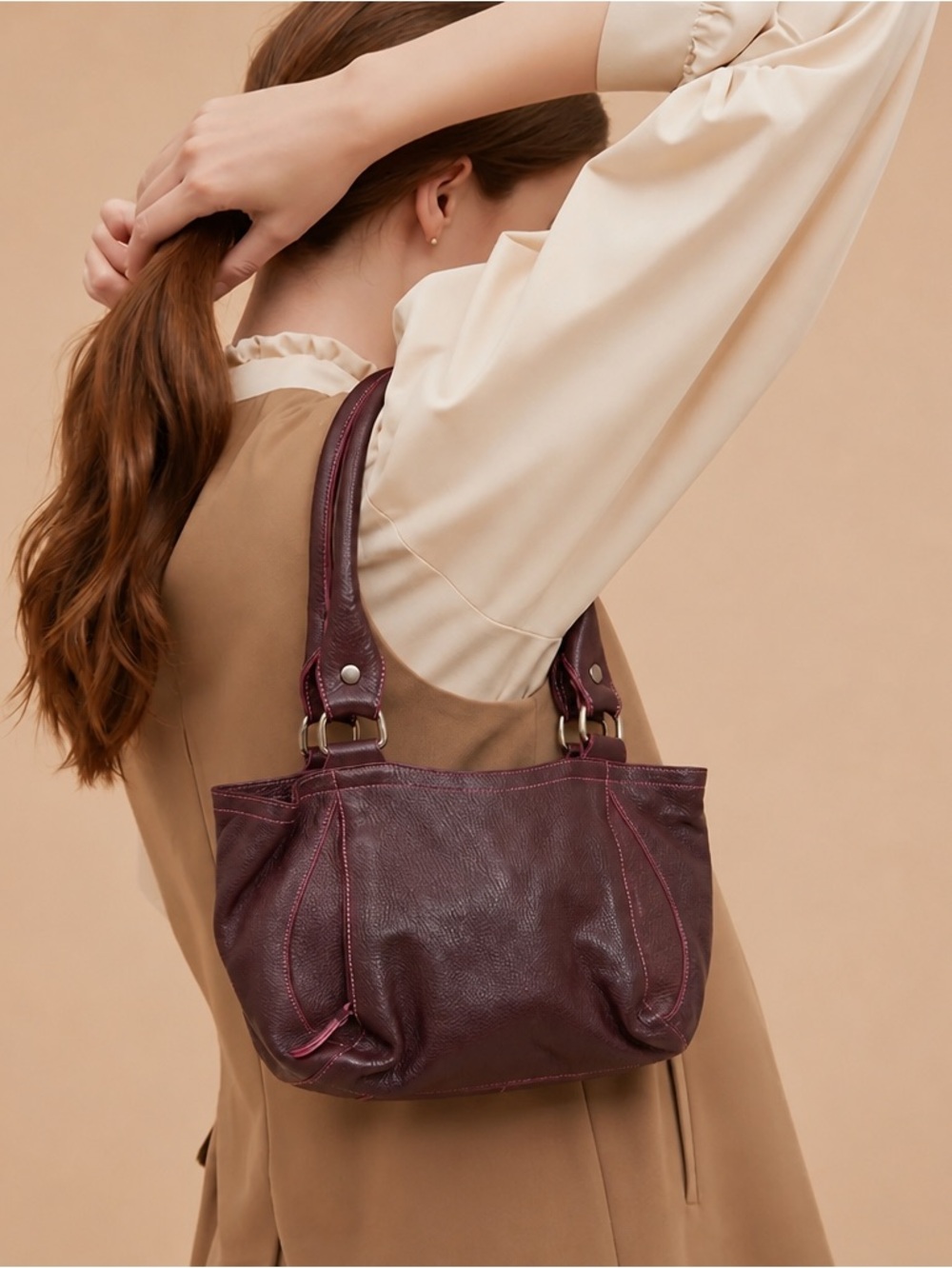 Claudia Firenze leather bag